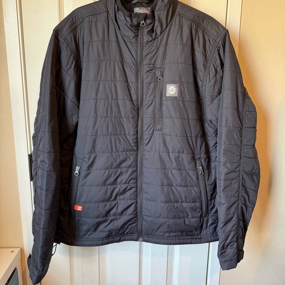 Men's Black AVIATION 101 AIRFOIL JACKET Size Large